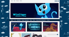 Desktop Screenshot of cattrigger.com